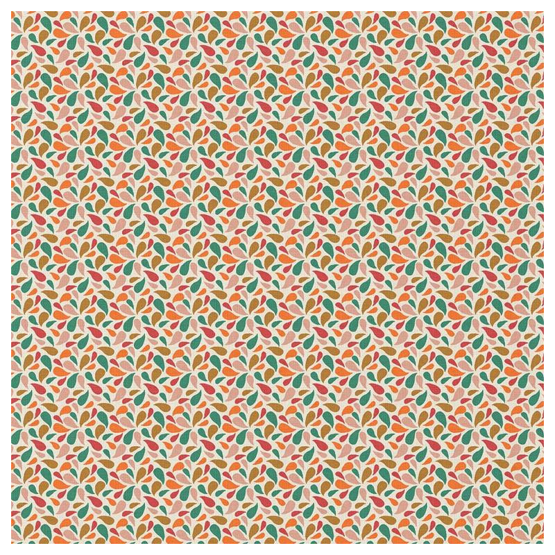 Printed Cotton OTMA Ochre / Pink